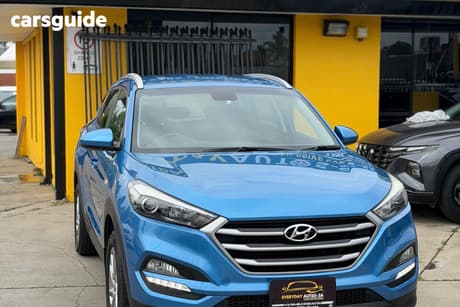 Blue 2017 Hyundai Tucson Wagon Active (Fwd)