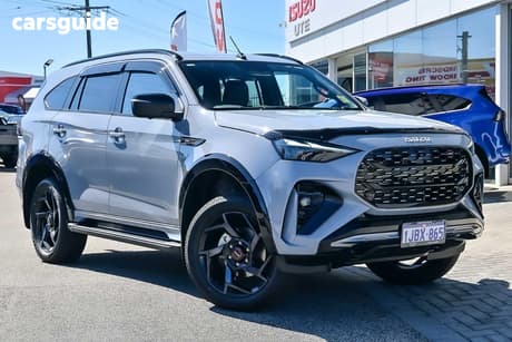 Grey 2026 Isuzu MU-X Wagon X-Terrain (4X4)