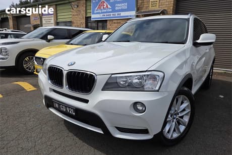 White 2014 BMW X3 Wagon Xdrive 20I
