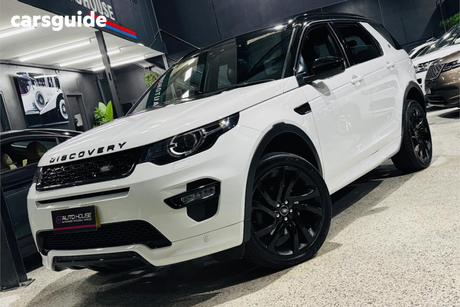 White 2017 Land Rover Discovery Sport Wagon Td4 180 Hse Luxury 5 Seat