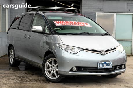Silver 2007 Toyota Tarago Wagon Ultima V6