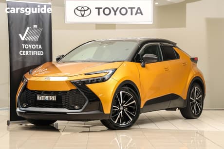 Yellow 2024 Toyota C-HR Wagon Koba Hybrid
