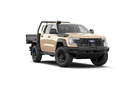 Beige 2026 Ford Ranger Dual Cab Chassis Super Duty (4X4)