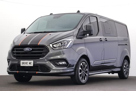 Grey 2022 Ford Transit Custom Van 320L Sport Dciv (Lwb)