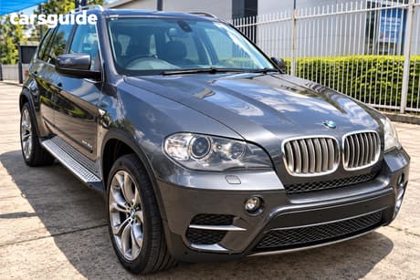 Grey 2010 BMW X5 Wagon Xdrive 35D