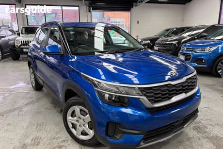Blue 2019 Kia Seltos Wagon S (Fwd)