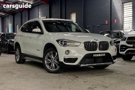 White 2016 BMW X1 Wagon Sdrive 18D