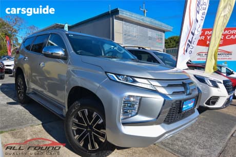 Silver 2024 Mitsubishi Pajero Sport Wagon Gls (4Wd) 7 Seat