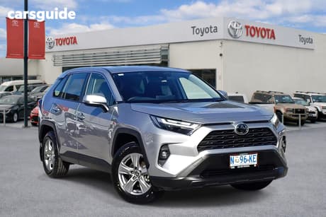 Silver 2025 Toyota RAV4 Wagon Gx (Awd) Hybrid