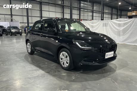 Black 2024 Suzuki Swift Hatchback Hybrid