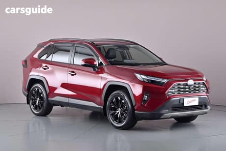 Red 2023 Toyota RAV4 Wagon Cruiser (Awd) Hybrid