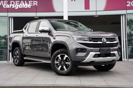 Grey 2026 Volkswagen Amarok Dual Cab Utility Style Tdi600 4Motion