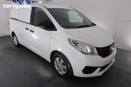 White 2020 LDV G10 Van Barn Door