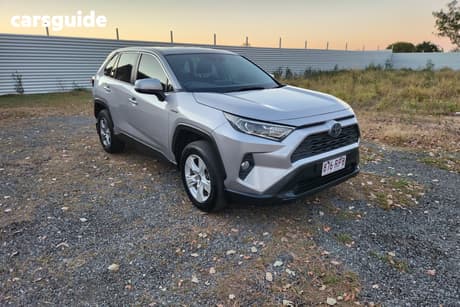 Grey 2023 Toyota RAV4 Wagon Gx (Awd) Hybrid