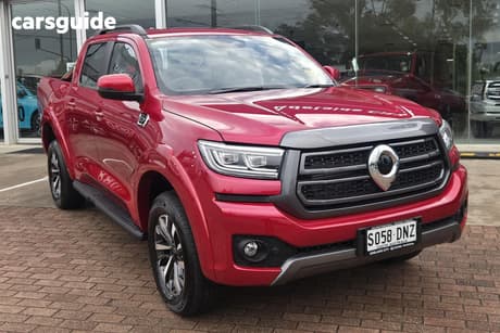 Red 2026 GWM Cannon Dual Cab Utility Lux (4X4)