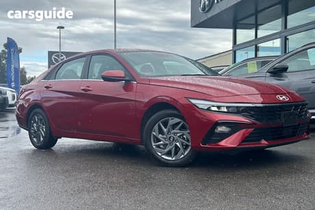 Red 2024 Hyundai I30 Sedan