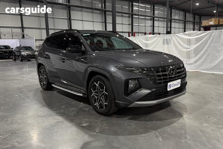 Beige 2023 Hyundai Tucson Wagon Elite N Line (Awd)