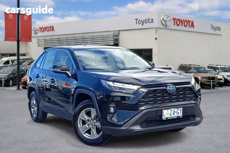 Black 2023 Toyota RAV4 Wagon Gx (2Wd) Hybrid