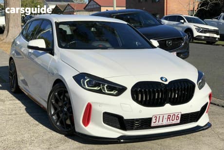 White 2021 BMW 128TI Hatchback 28Ti