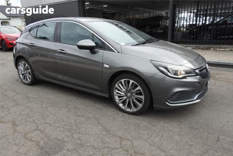 Grey 2018 Holden Astra Hatchback Rs-V