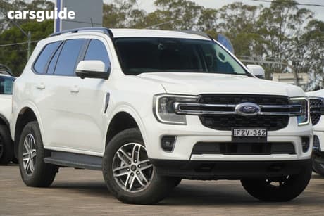 White 2026 Ford Everest Wagon Trend (4Wd)