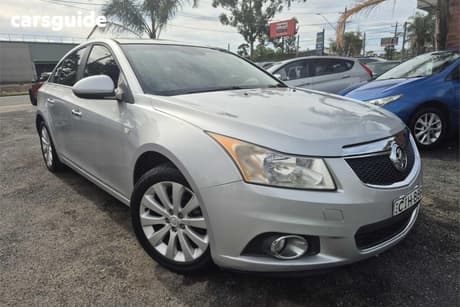 Silver 2012 Holden Cruze Sedan Cdx