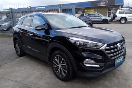 Black 2016 Hyundai Tucson Wagon Elite (Fwd)