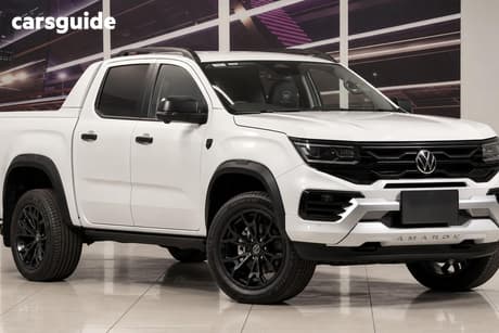 White 2026 Volkswagen Amarok Dual Cab Utility Style Tdi600 4Motion