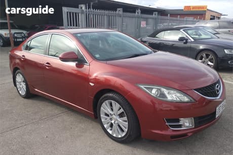 Red 2009 Mazda 6 Sedan Classic