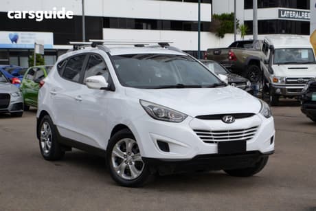 White 2015 Hyundai IX35 Wagon Active (Fwd)