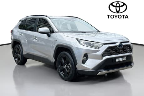 Silver 2021 Toyota RAV4 Wagon Cruiser (2Wd) Hybrid
