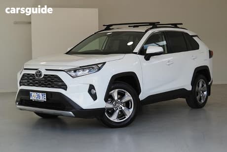 White 2021 Toyota RAV4 Wagon Gxl (2Wd)