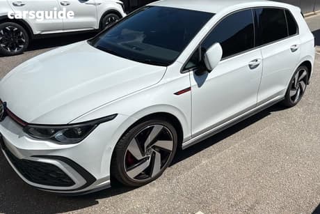 White 2021 Volkswagen Golf Hatchback Gti