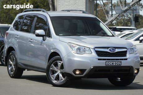 Silver 2015 Subaru Forester Wagon 2.5I-L