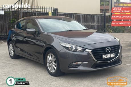 Grey 2017 Mazda 3 Hatchback Touring
