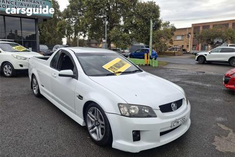 White 2007 Holden UTE Ute Tray SS R