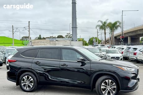 Black 2022 Toyota Kluger Wagon Gxl Awd