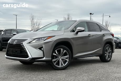 Silver 2016 Lexus RX200T Wagon Luxury