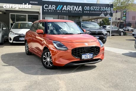 Orange 2024 Suzuki Swift Hatch GL SHADOW AZ SERIES II