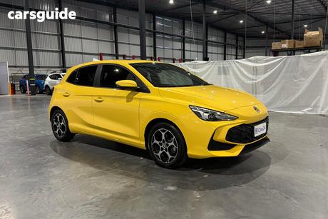 Yellow 2025 MG MG3 Hatchback Essence