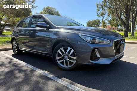 Grey 2019 Hyundai I30 Hatchback Active