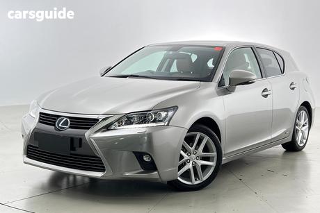 Silver 2016 Lexus CT200H Hatchback Sports Luxury