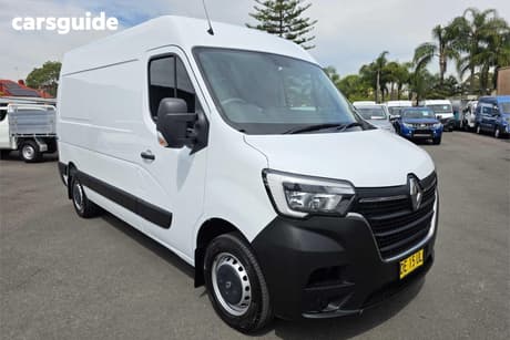 White 2022 Renault Master Van Pro Mwb Fwd (110Kw) L2H2