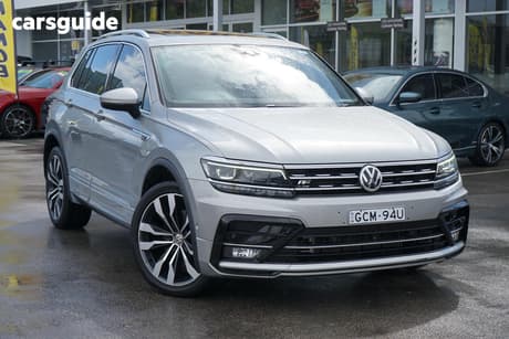 Silver 2019 Volkswagen Tiguan Wagon 162 Tsi Highline