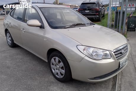 Gold 2008 Hyundai Elantra Sedan Sx