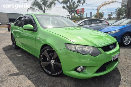 Green 2008 Ford Falcon Sedan Xr6