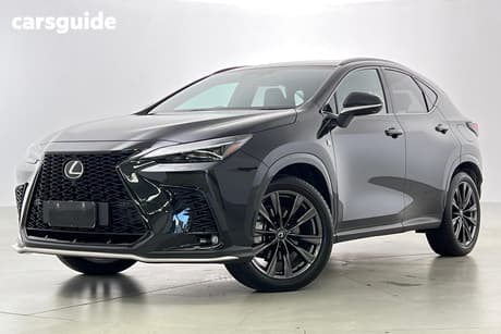 Black 2025 Lexus NX350 Wagon F Sport Awd