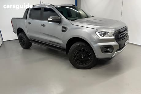 Silver 2020 Ford Ranger Double Cab Pick Up Wildtrak 3.2 (4X4)