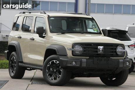 Gold 2026 GWM Tank 300 Wagon Ultra Phev