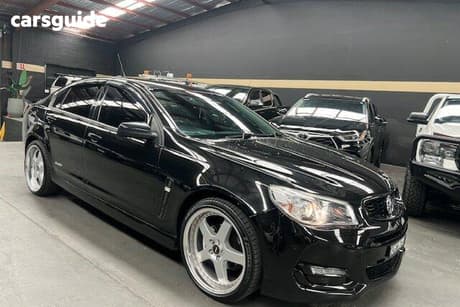 Black 2016 Holden Commodore Sedan Sv6 Black Pack